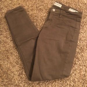 BULLHEAD (pacsun) OLIVE skinny jeans